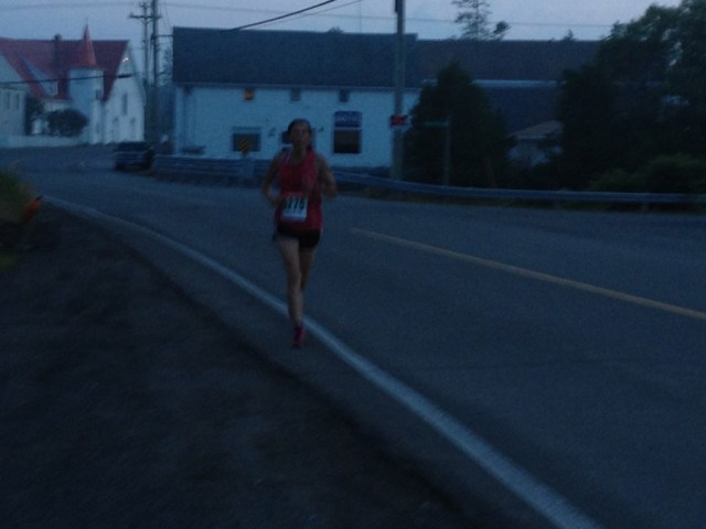 One mile to go, photo Shoshannah White